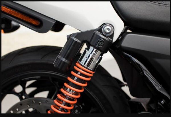 Harley Davidson Street Rod suspension