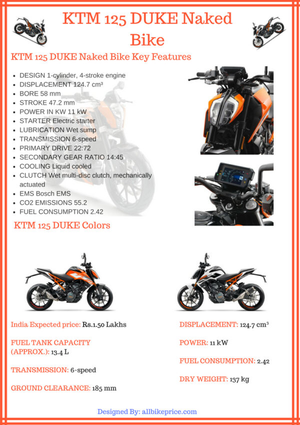 Ktm Duke 125 Price In India 2020 Mileage Top Speed Review