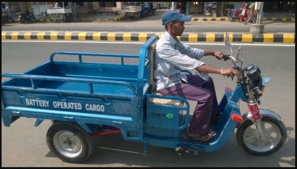 electric cargo tricycle india