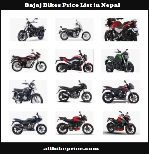 Bajaj Bikes Price List in Nepal