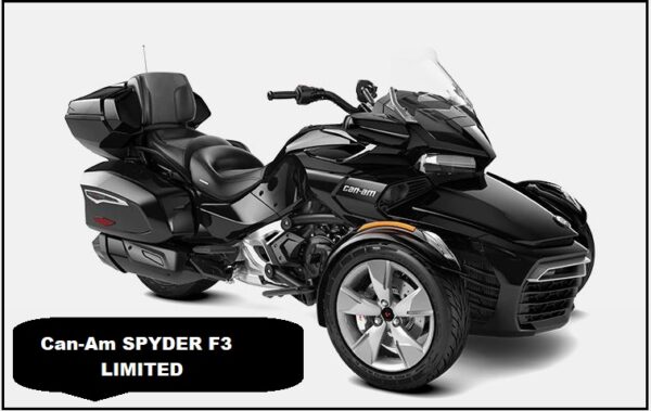 Can-Am SPYDER F3 LIMITED 3 wheel motorcycle Price, Specs, Top Speed, Review, Seat Height, Weight, Horsepower