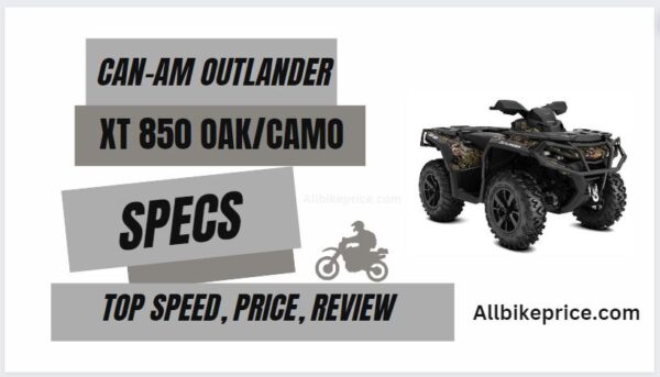 Can-Am Outlander XT 850 Oak Camo Specs