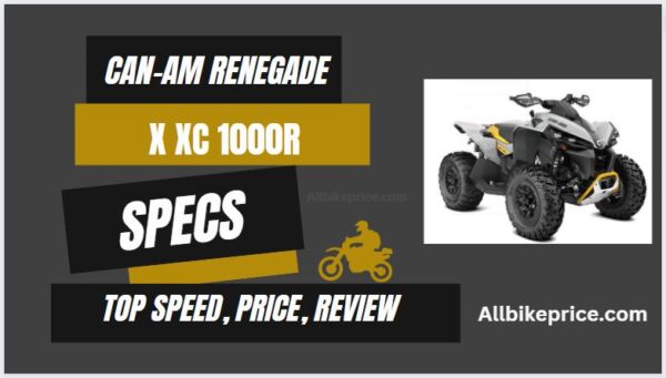 Can-Am Renegade X xc 1000R Specs, Top Speed, Price, Review