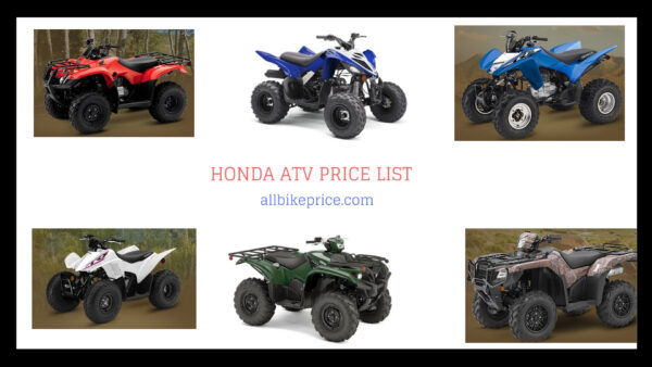 Honda ATV Prices USA