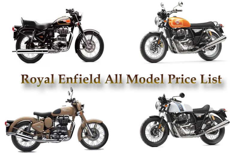 Royal Enfield Bikes Price List in India [2024] ❤️