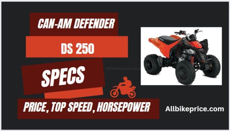 Can-Am DS 250 Specs, Top Speed, Price, Review