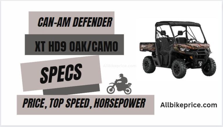 Can-Am Defender XT HD9 Oak/Camo Specs, Top Speed, Price, Review