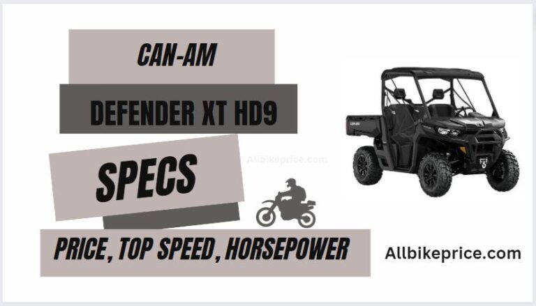 Can-Am Defender XT HD9 Specs, Top Speed, Price, Review
