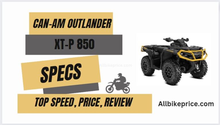 Can-Am Outlander XT-P 850 Specs, Top Speed, Price, Review
