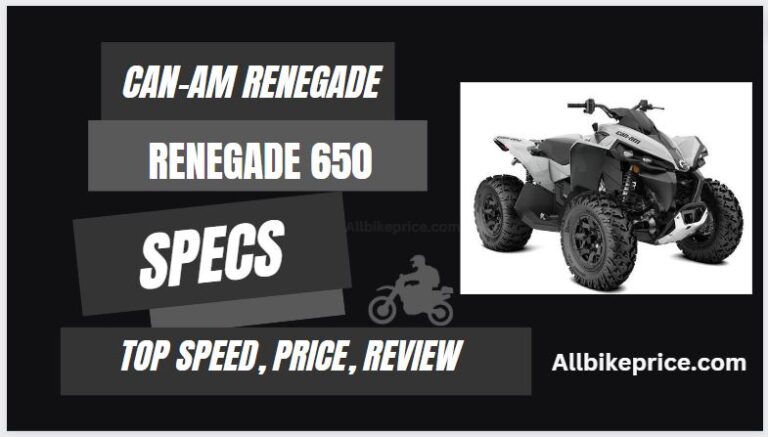 2023 Can-Am Renegade 650 Specs, Top Speed, Price, Review