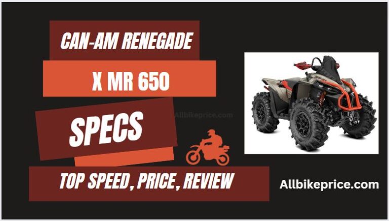 2023 Can-Am Renegade X mr 1000R Titanium/Red Specs, Top Speed, Price, Review