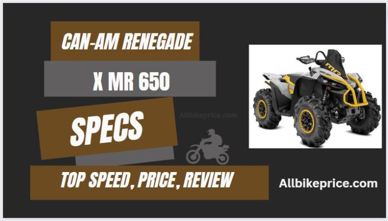 2023 Can-Am Renegade X mr 650 Specs, Top Speed, Price, Review
