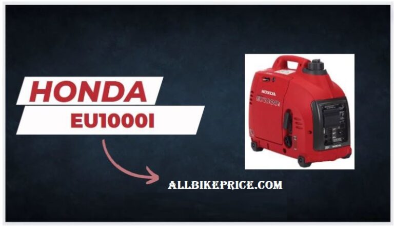 2023 Honda EU1000i Generator Price, Specs, Review, Features