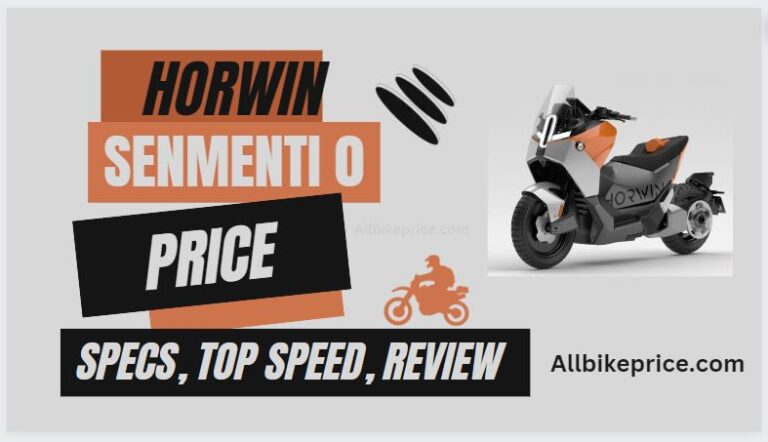 Horwin Senmenti 0 – Super Trick, Super fast Electric Scooter Unveiled